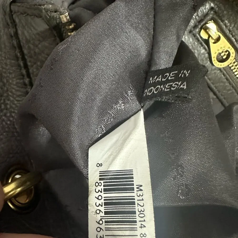 Excellent Marc by Marc Jacobs Too Hot to‎ Handle Shopper Gray Leather Bag